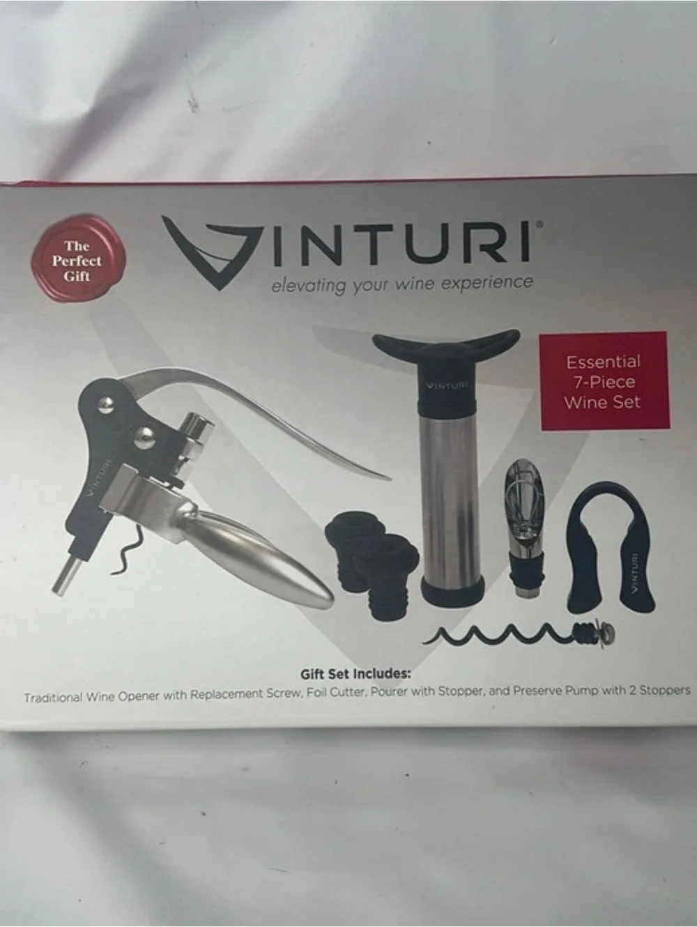 Vinturi Essential 7-Piece Wine Accessory Set